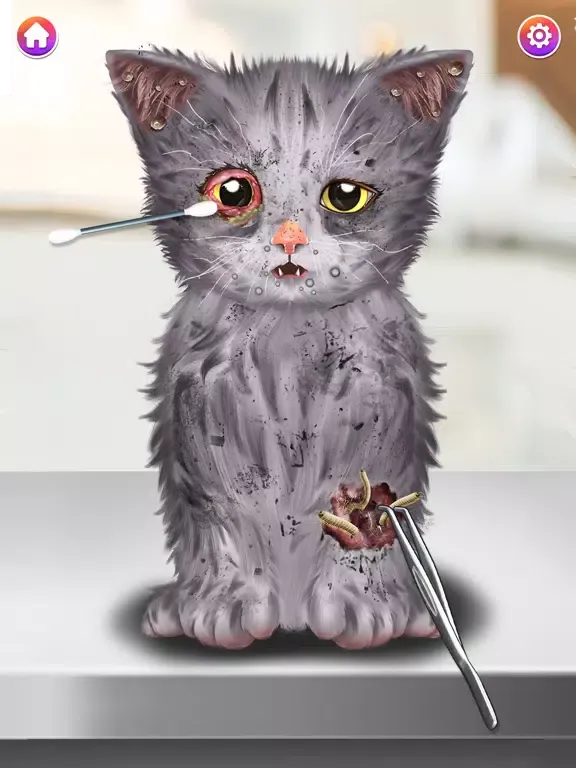 Capturas de pantalla de Cat ASMR: Salon Makeover iPad 