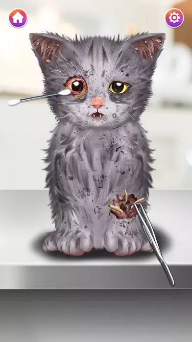 Capturas de pantalla de Cat ASMR: Salon Makeover