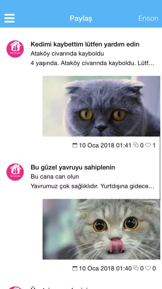 Tangkapan layar Pet Sahiplen