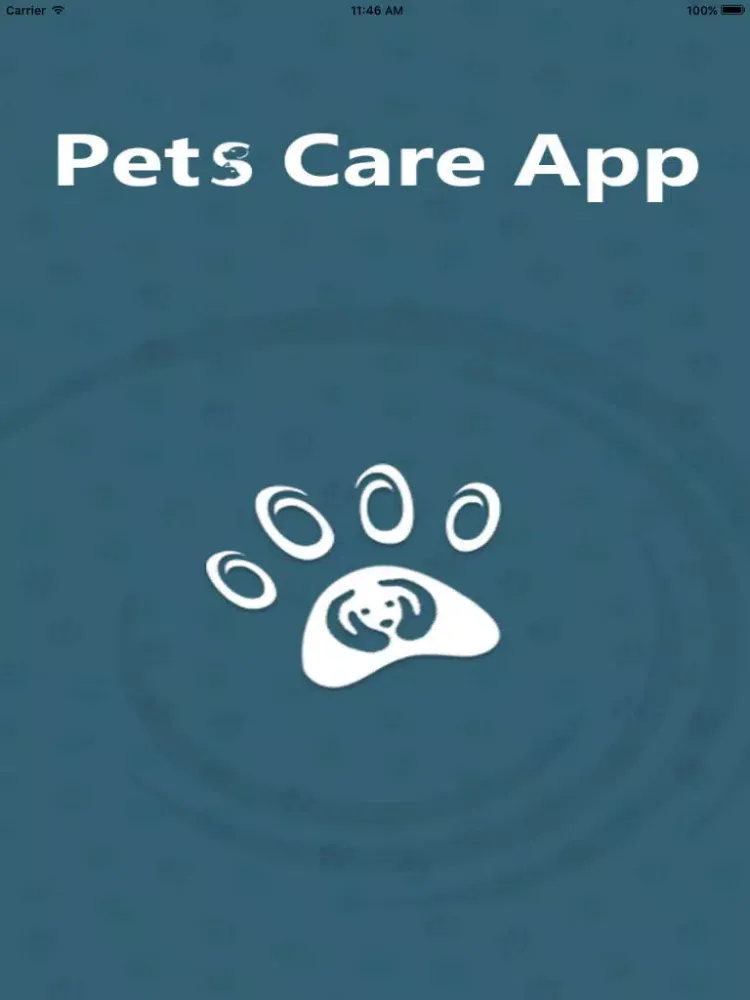 Pets Care App iPad 应用截图