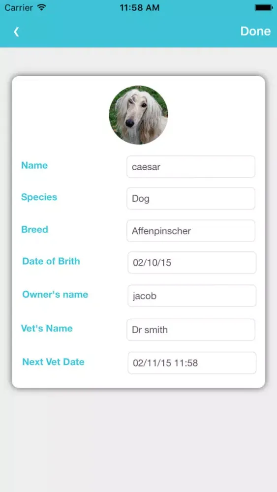 Pets Care App应用截图