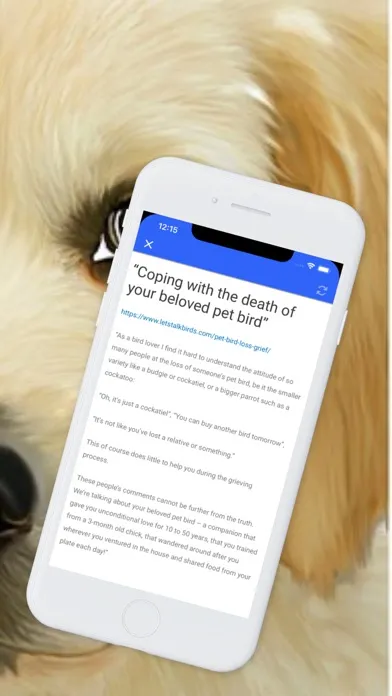 Capturas de tela do Pet Loss