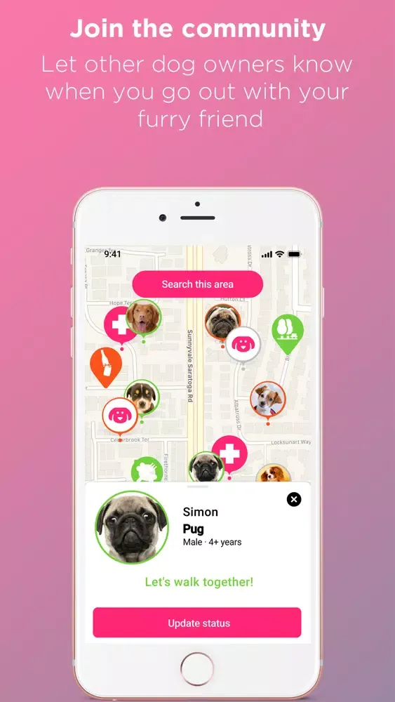 PetSensus - Dog.Walk.Talk سکرین شاٹس