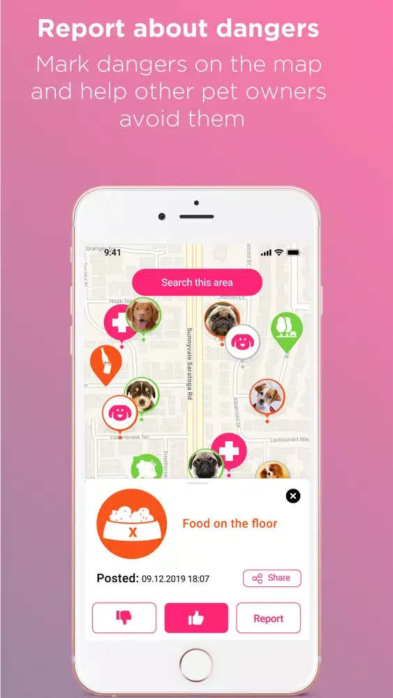 PetSensus - Dog.Walk.Talk سکرین شاٹس