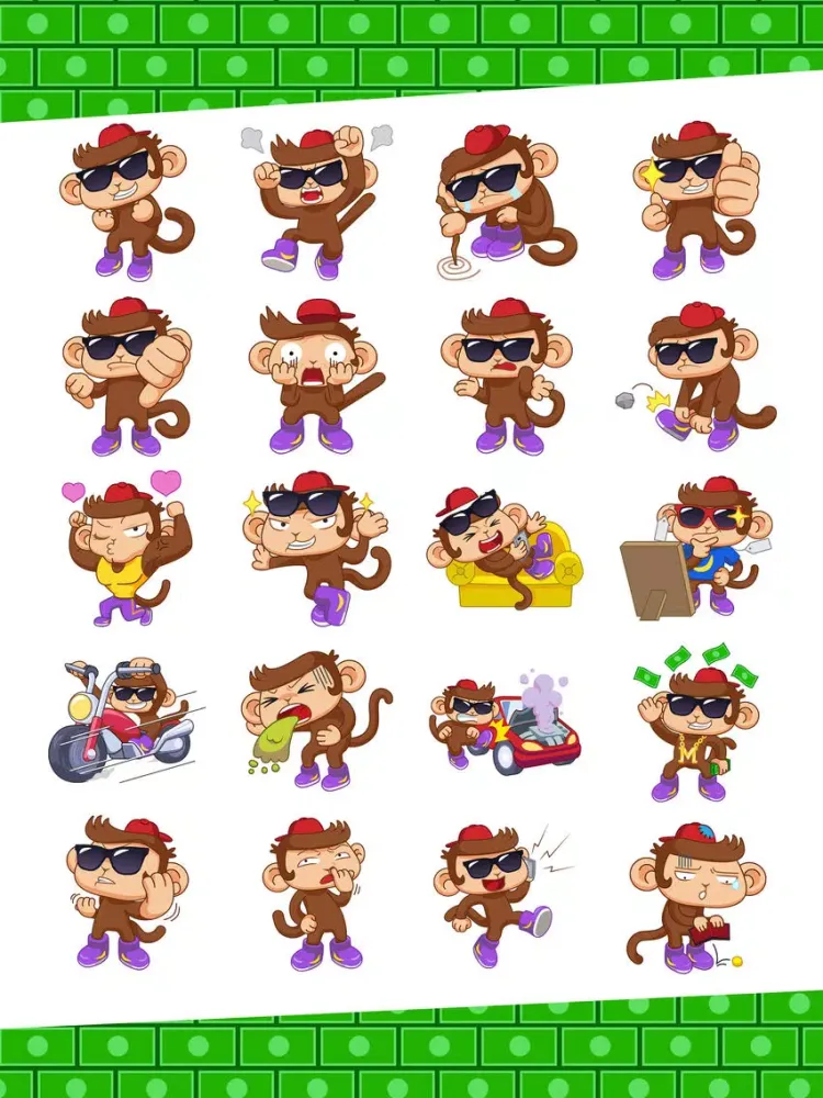 Capturas de tela do Swaggy Sticker iPad 