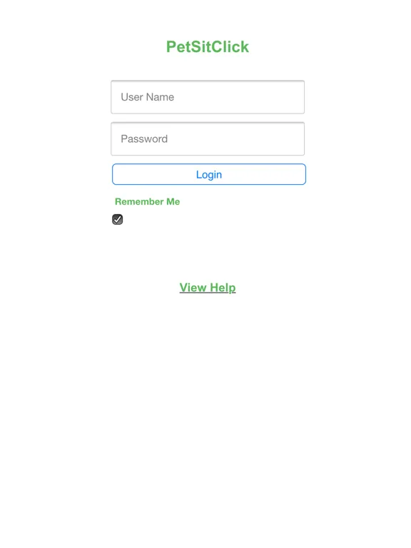 PetSitClick Walker/Sitter iPad  스크린샷