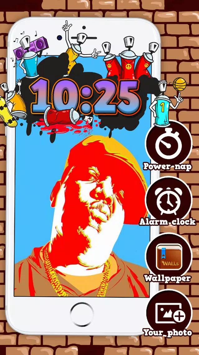 Hip Hop Wallpapers Alarm Clock Pro スクリーンショット
