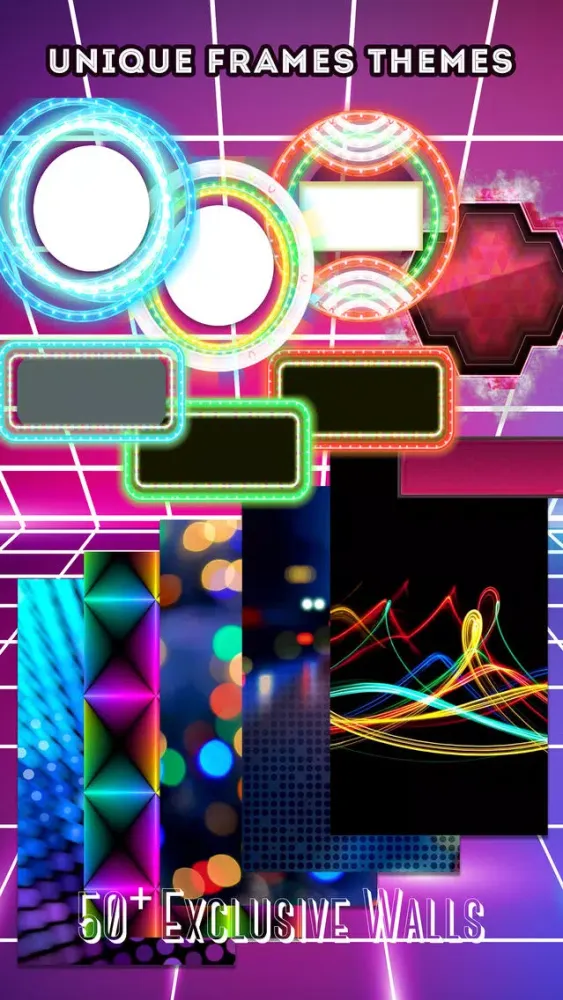 Alarm Clock Wallpapers Neon Designs应用截图