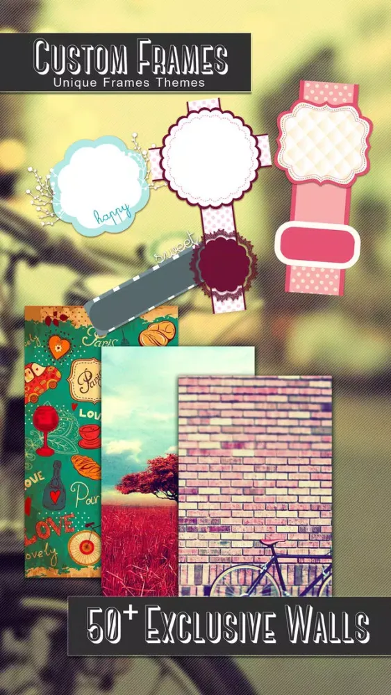 Screenshot di Alarm Clock Vintage Wallpapers Frame & Quote Lite