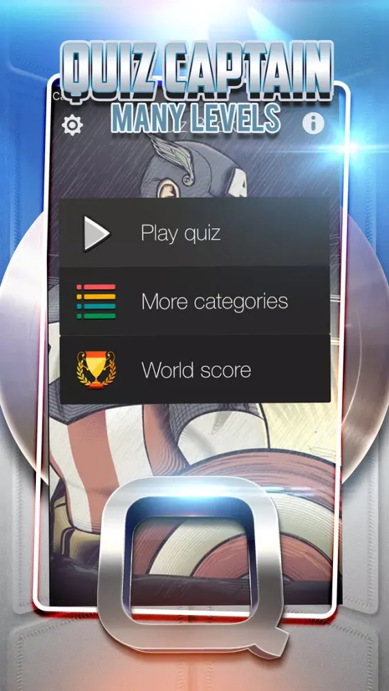 Captures d'écran de Quiz The Photos Comic -" for Captain America " Pro