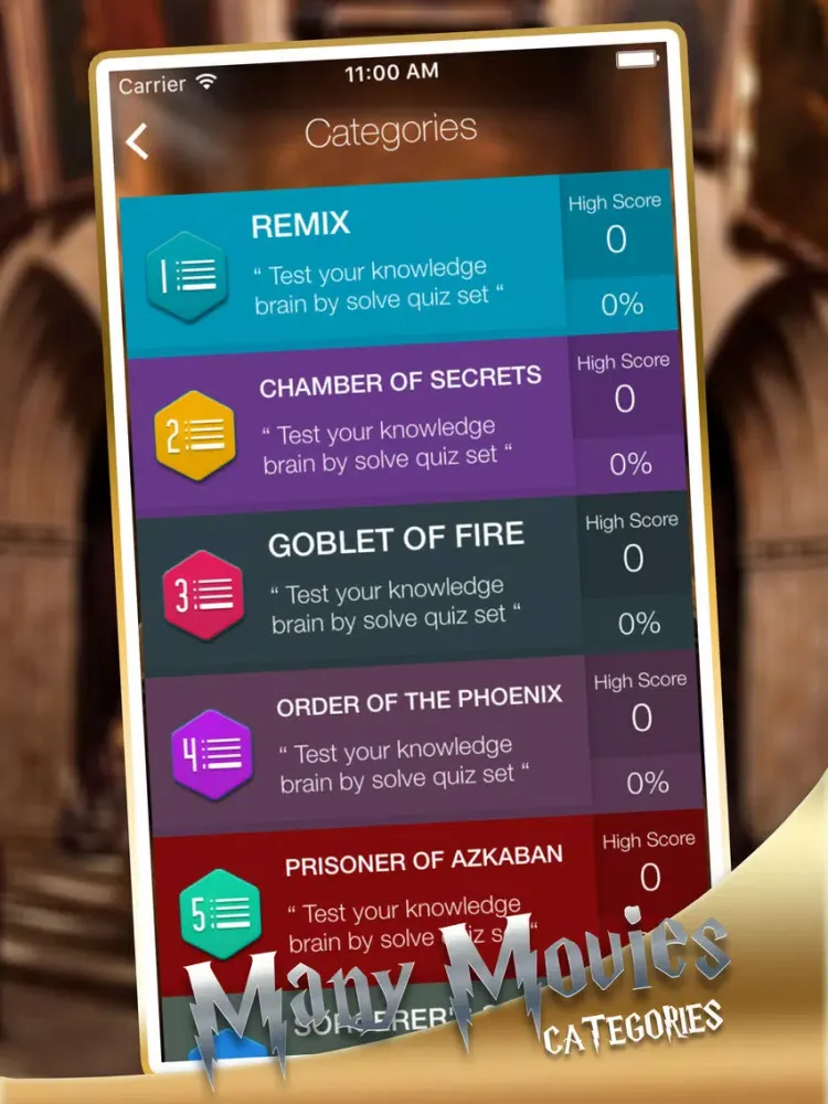 Ảnh chụp màn hình của Quiz Puzzle Pro "for Harry Potter Video Games” iPad 
