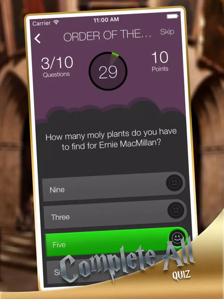 Ảnh chụp màn hình của Quiz Puzzle Pro "for Harry Potter Video Games” iPad 