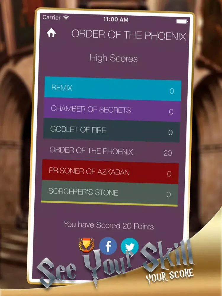 Ảnh chụp màn hình của Quiz Puzzle Pro "for Harry Potter Video Games” iPad 