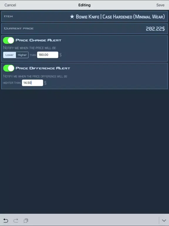 Скриншоты Market Monitor for Counter Strike Global Offensive on STEAM Community - Free Version iPad 
