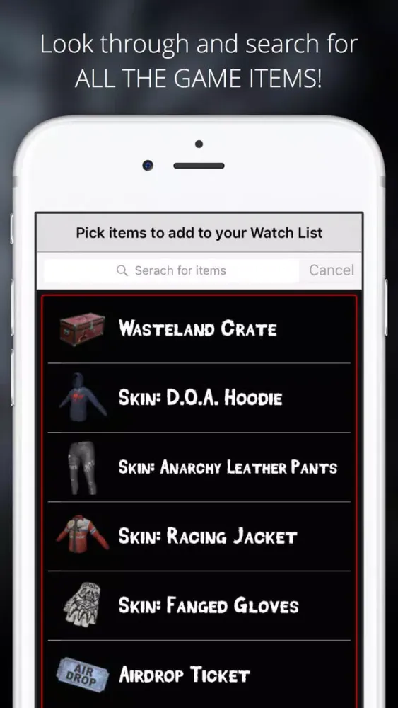 Market Monitor for H1Z1 : Just Survive سکرین شاٹس