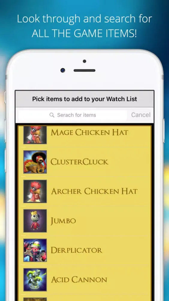 Capturas de tela do Market Monitor for The Mighty Quest For Epic Loot