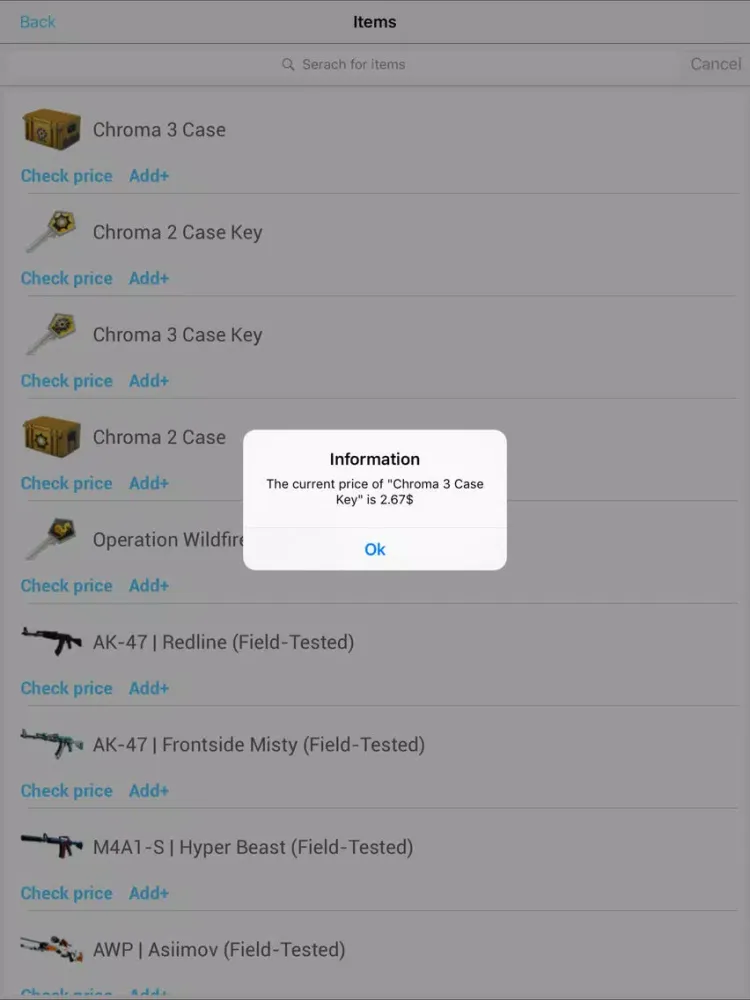 Screenshot di App for STEAM Community Market iPad 