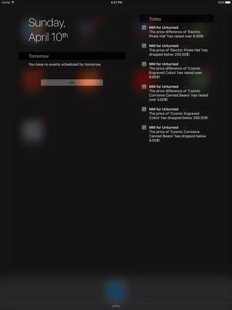 Market Monitor for Unturned iPad  スクリーンショット