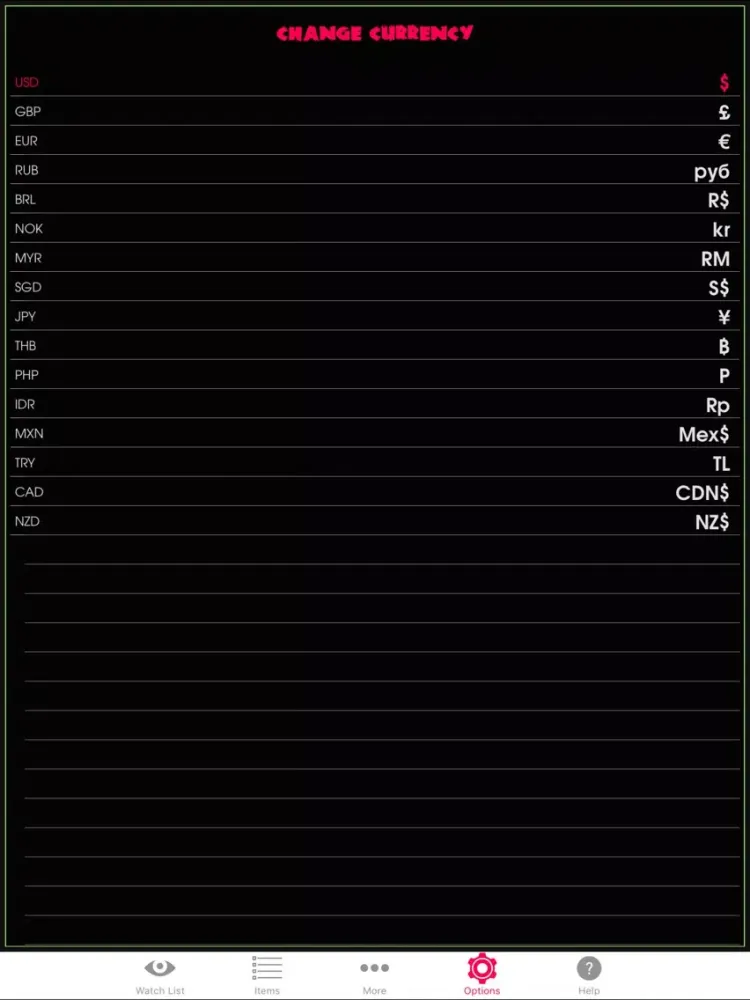 Zrzuty ekranu Market Monitor for Zombie Grinder iPad 