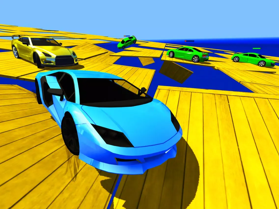 Screenshot di Dropout Car Derby Simulator iPad 