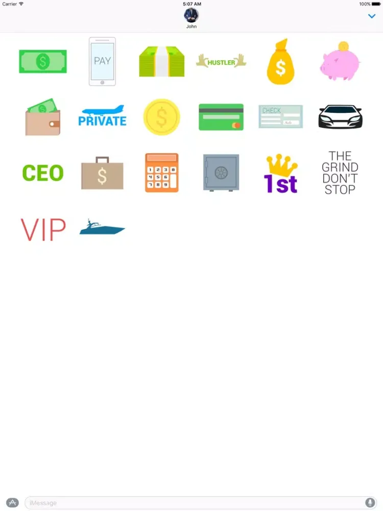 Entrepreneur Stickers iPad 應用截圖