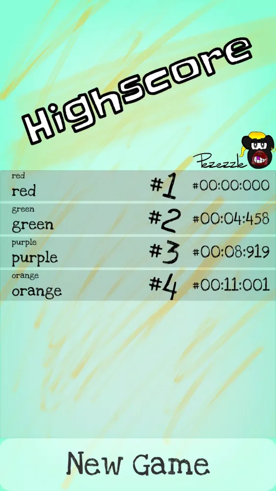 ภาพหน้าจอของ Speedo Cardgame