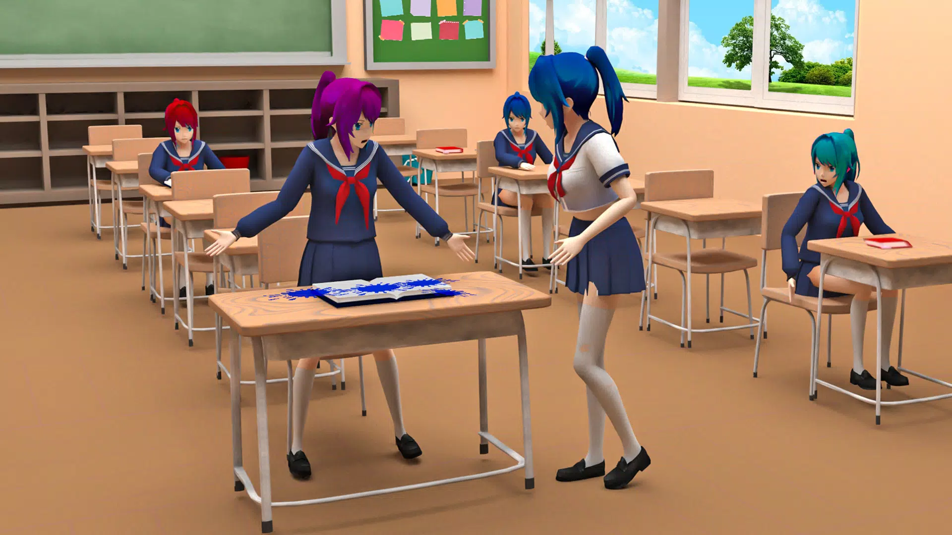 Bad Girl: Anime School Games Screenshots