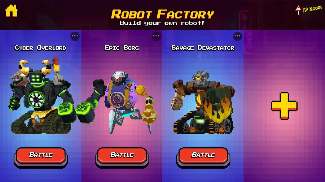 Tangkapan layar Goldfish Robot Crunchers