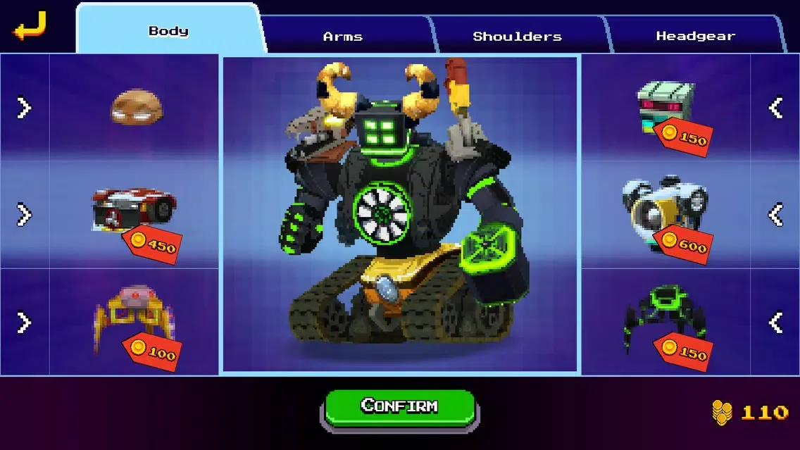 Tangkapan layar Goldfish Robot Crunchers