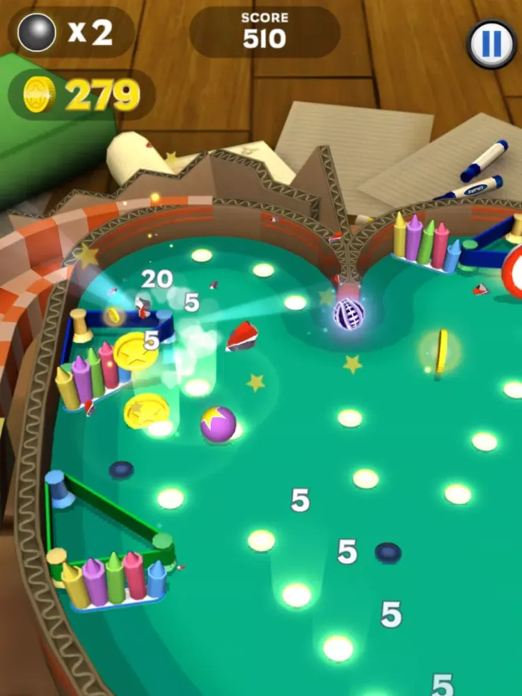 Goldfish Pinball Blast iPad  Screenshots