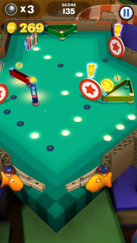 Goldfish Pinball Blast Screenshots