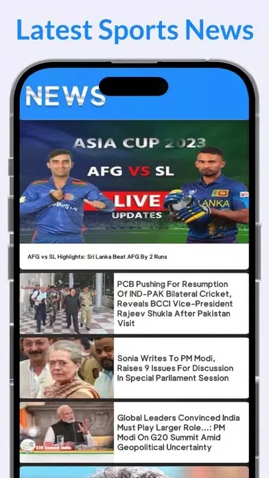 Live Cricket TV HD: Streaming应用截图