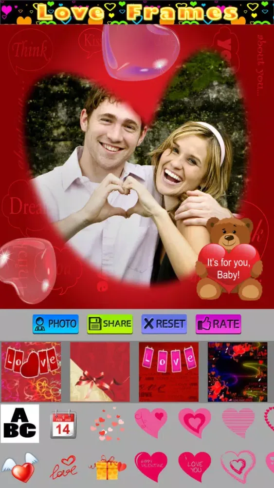 Ảnh chụp màn hình của Love Poster :)