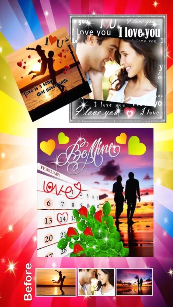 Ảnh chụp màn hình của Love Poster :)