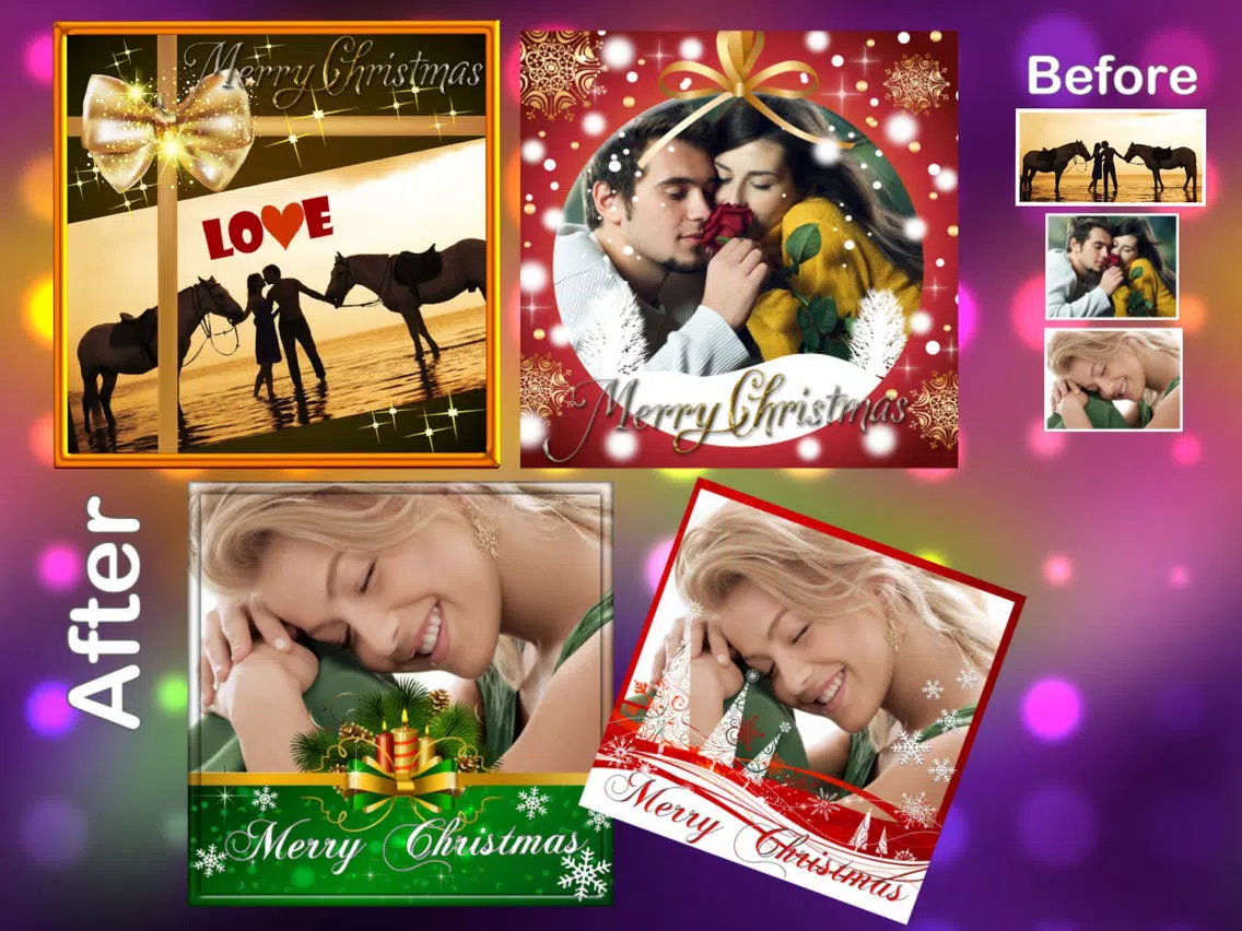 Screenshot di Xmas Frames :) iPad 