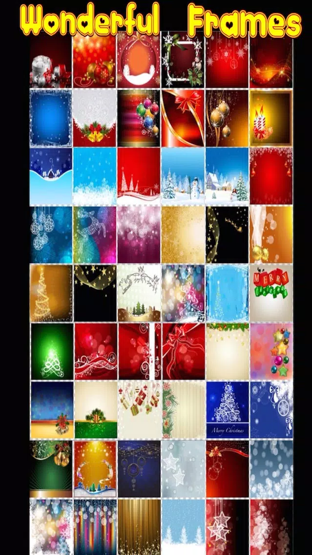 Screenshot di Xmas Frames :)