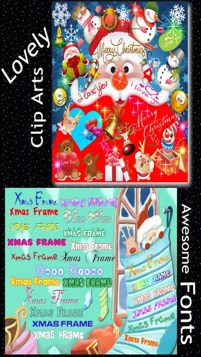 Screenshot di Xmas Frames :)