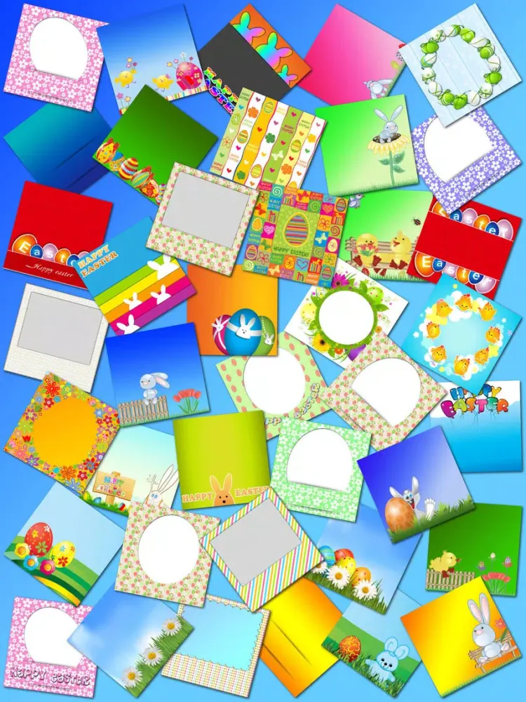 ภาพหน้าจอของ Happy Easter Picture Frames iPad 