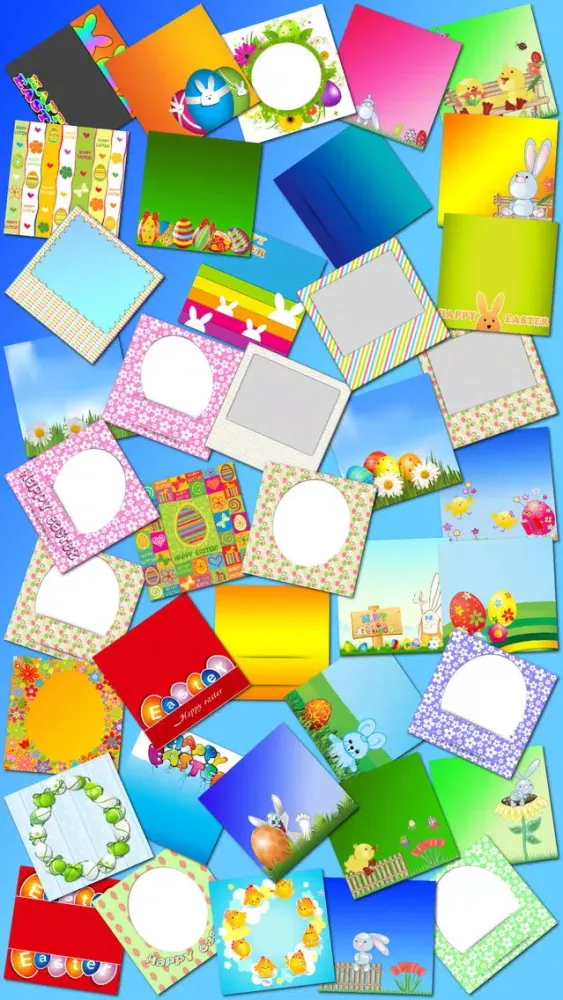 ภาพหน้าจอของ Happy Easter Picture Frames