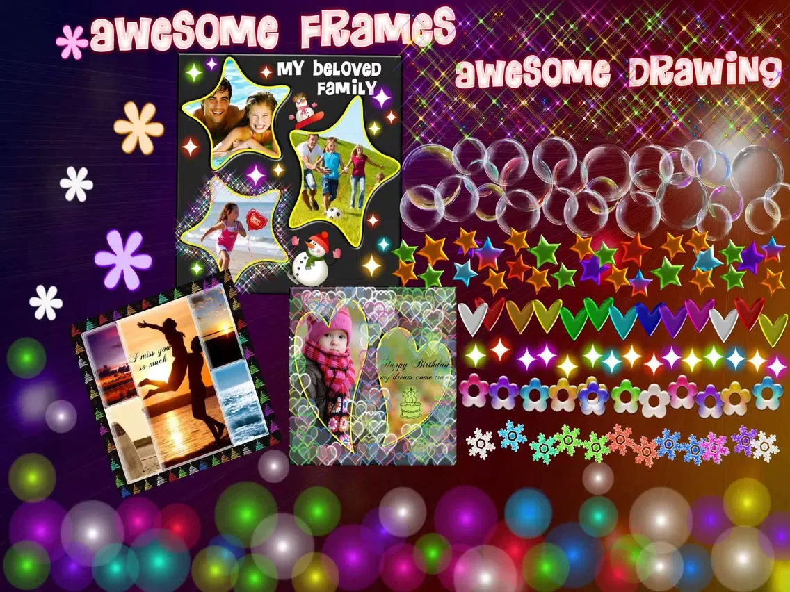 Photo Frames And Borders (HD) iPad 应用截图