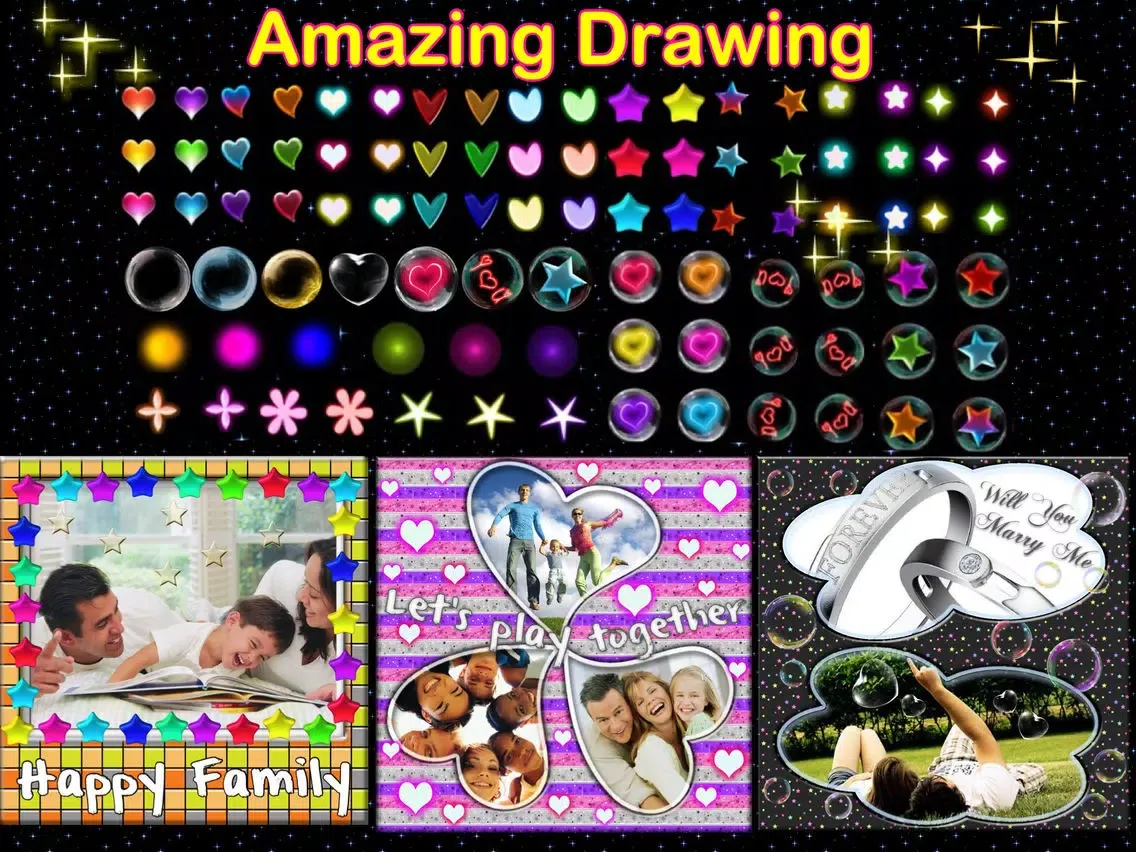 Photo Frames And Borders (HD) iPad 应用截图