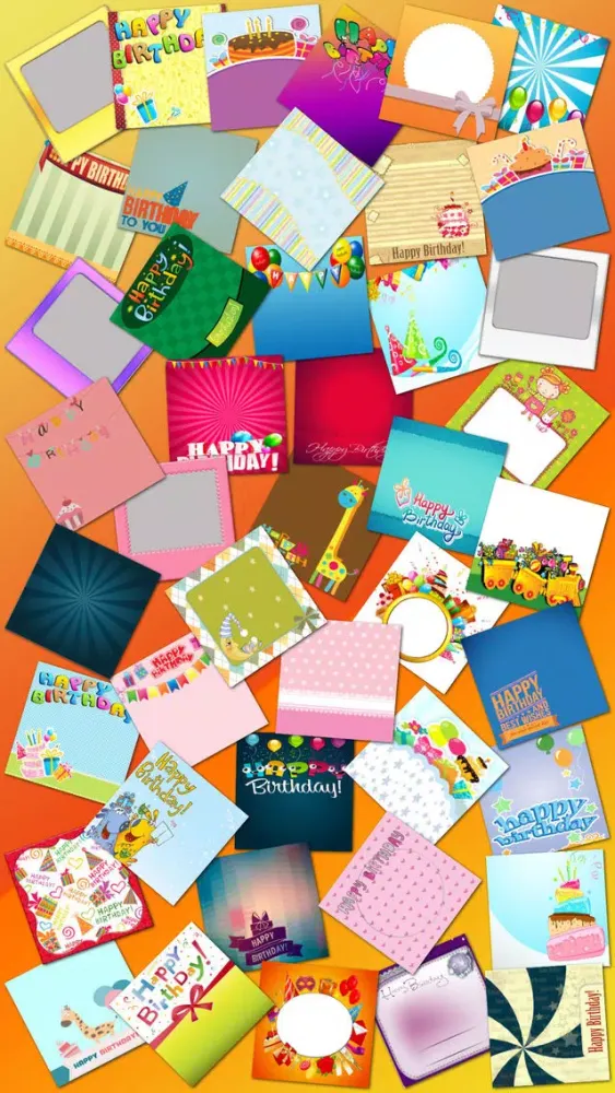 Happy Birthday Posters and Stickers স্ক্রিনশট