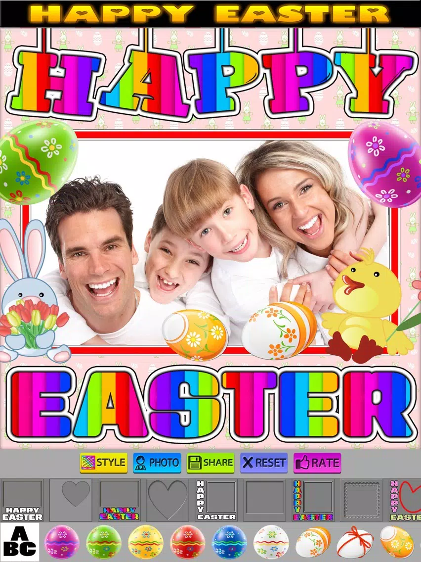 تصاویر Happy Easter Cards iPad 
