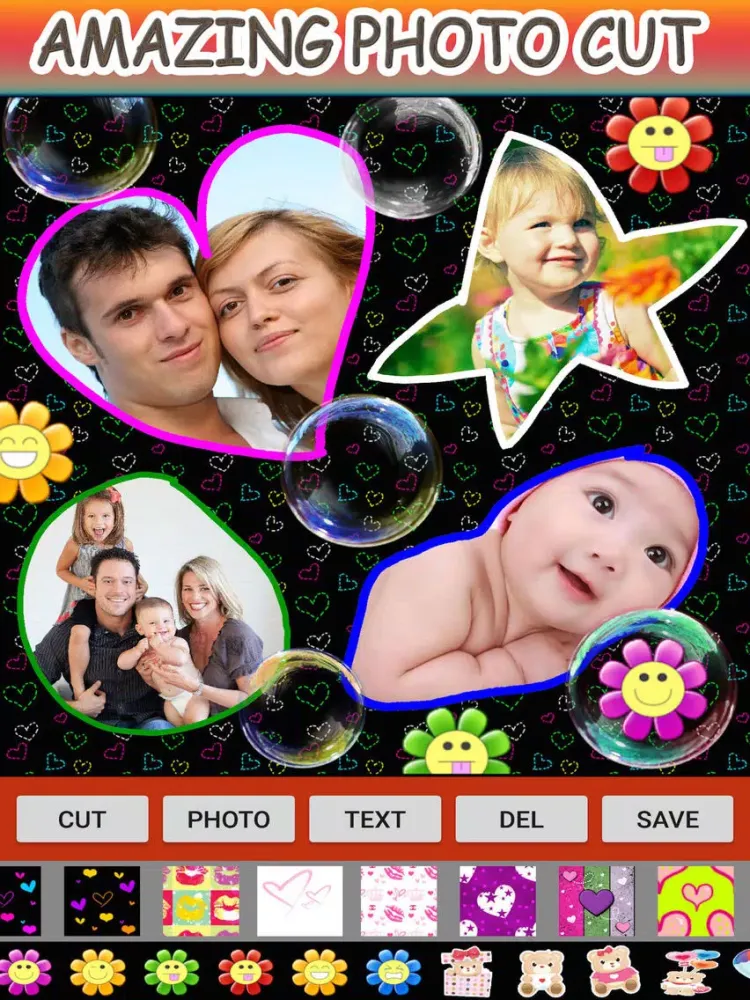 Скриншоты Photo Cut :) iPad 