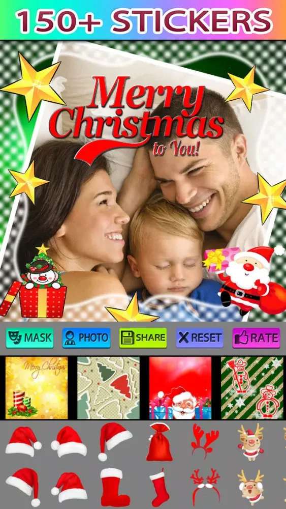Christmas Photo Frames and Masks 스크린샷