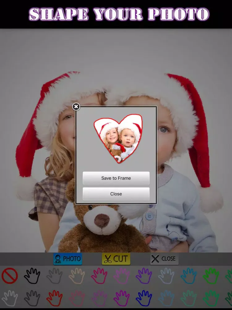 ภาพหน้าจอของ Christmas Photo Collage HD iPad 