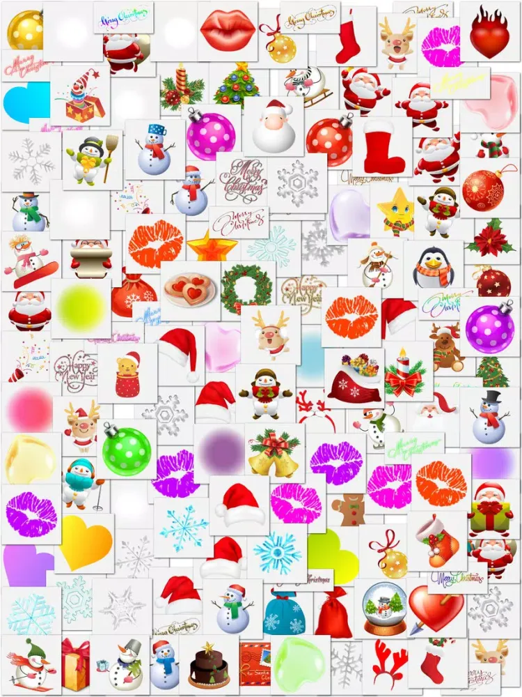 ภาพหน้าจอของ Christmas Photo Collage HD iPad 