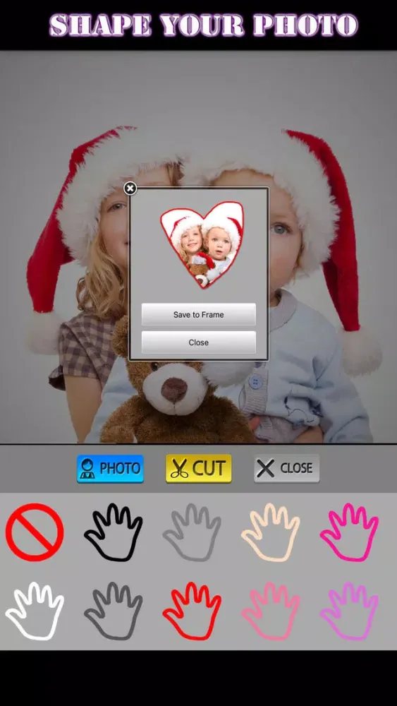 ภาพหน้าจอของ Christmas Photo Collage HD