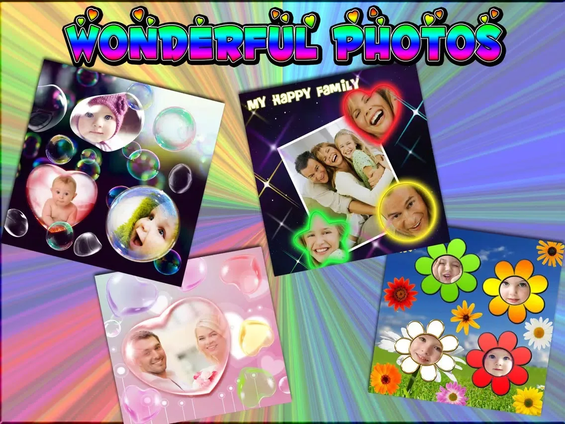 Capturas de pantalla de Photo in Bubbles iPad 