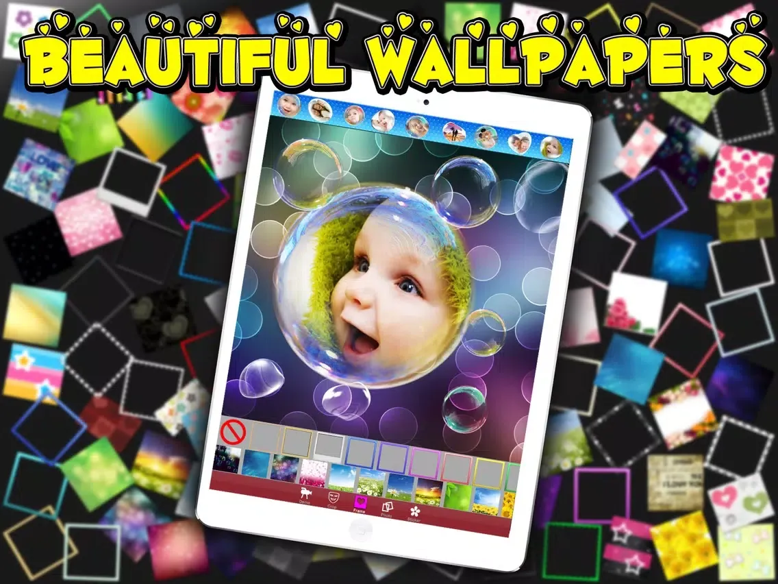 Capturas de pantalla de Photo in Bubbles iPad 